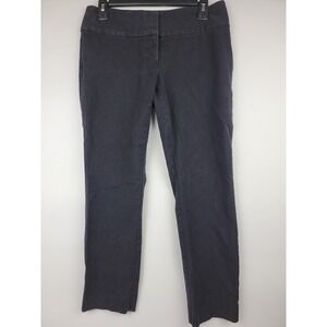 Alfani Womens Black Straight Leg Dress Pants Size 6 Short